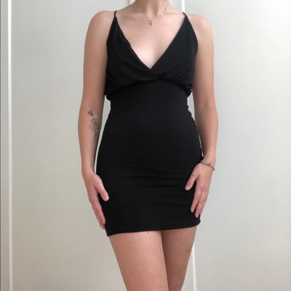 Lush Black Dress